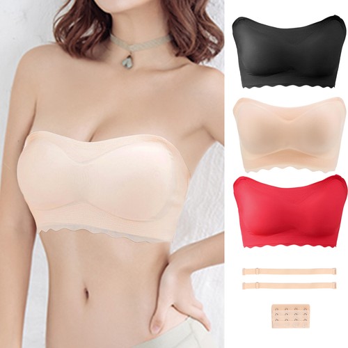 Sexy seamless strapless bra - seamless,