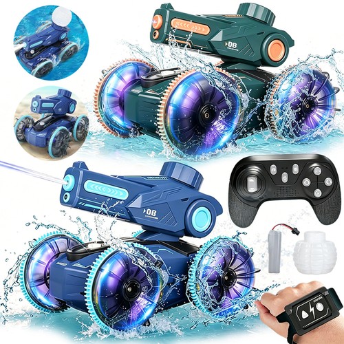 Amphibious car stunt - amphibious,