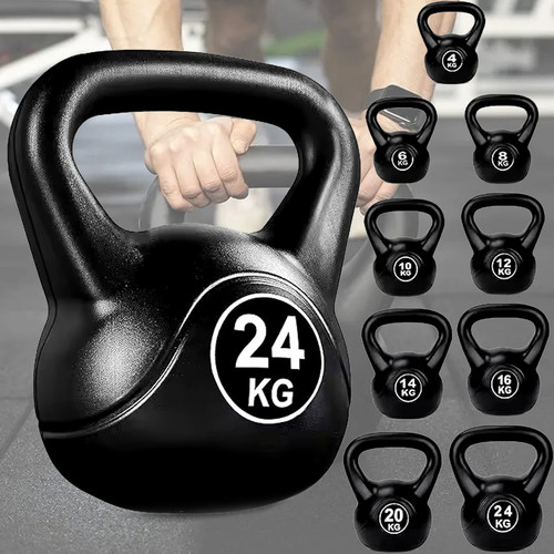 24kg vinyl kettlebell - 4-24kg, set