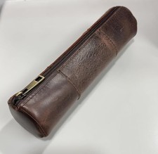 Vintage Leather Pencil Case