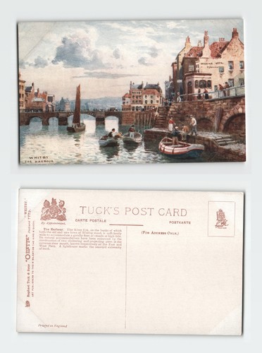 Vintage postcard whitby - vintage,