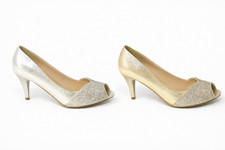 WOMENS LADIES DIAMANTE MID