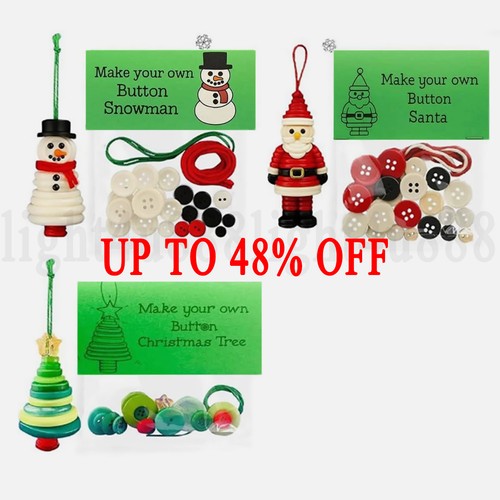 Diy button snowman ornament - snowman,