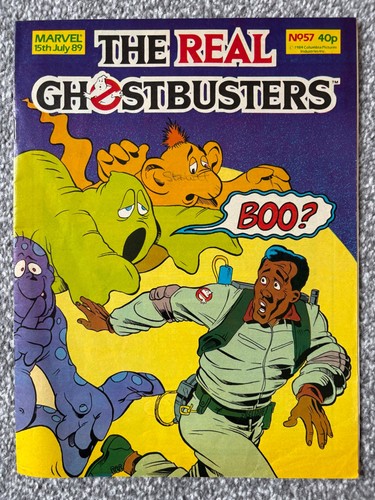 The real ghostbusters comic - the,