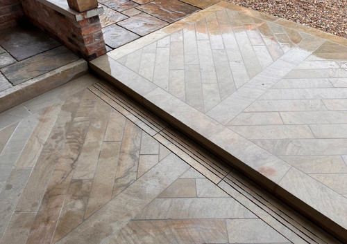 Yorkstone paving planks - planks,