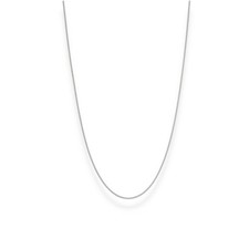 950 Platinum Fine Curb Chain -