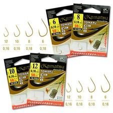 Ready Tied Hooks To Nylon 50cm