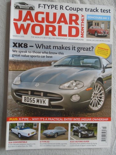 Jaguar world mar 2014 - xk8,, f