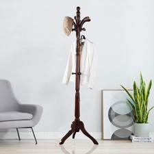Vintage Wine Red Solid Wood