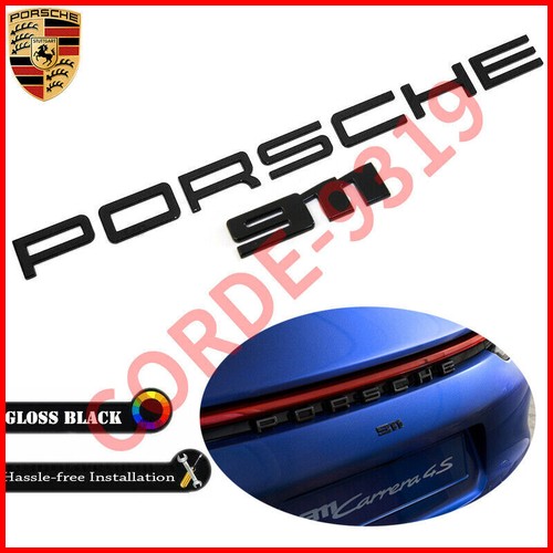 Gloss black porsche new - new, 911