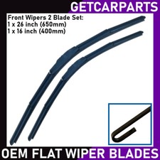 Front Wiper Blades (26" + 16")
