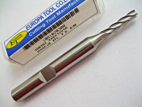 3mm cobalt end mill - 3mm,