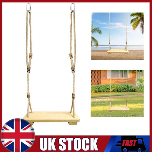 Wooden swing seat hanging tree - wooden,