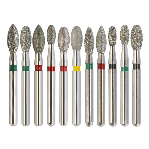 Football diamond burs - football,