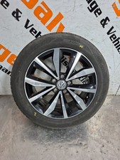 2017-2021 VOLKSWAGEN VW T-ROC 17" ALLOY WHEEL AND TYRE 215/55/17 2GA601025B KR1