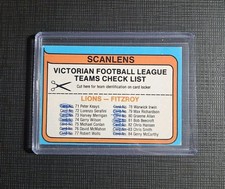 AFL / VFL CARD 1980 FITZROY