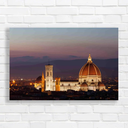 Sunset view florence city - view,