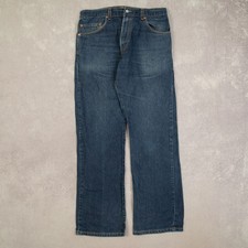 Levi's Vintage 517 Flare Fit Jeans W31 L32 Men's Blue Denim