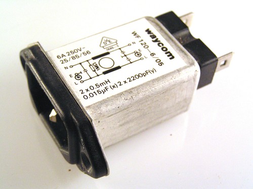 Waycom wf120 mains filter - wf120-6/05,