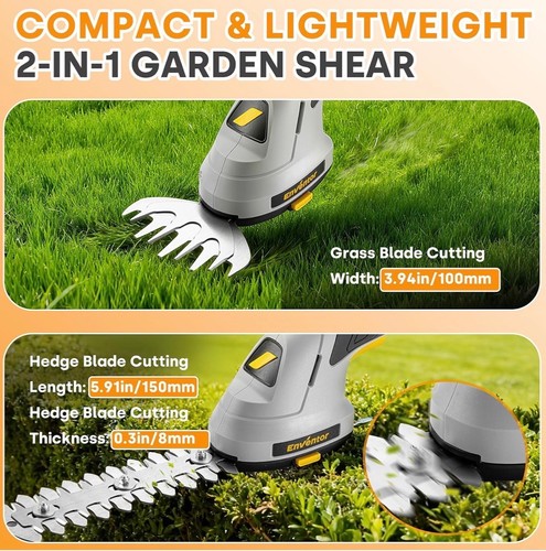 Enventor cordless grass shears - cordless,