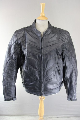 Gear black leather biker - leather,