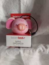 Mini Pig Speaker with U.S.B  Recharge Port In Box with Instructions. Keyring Inc