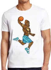 Bigfoot Playing Basketball