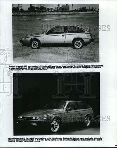 1983 press photo isuzu - 1983,