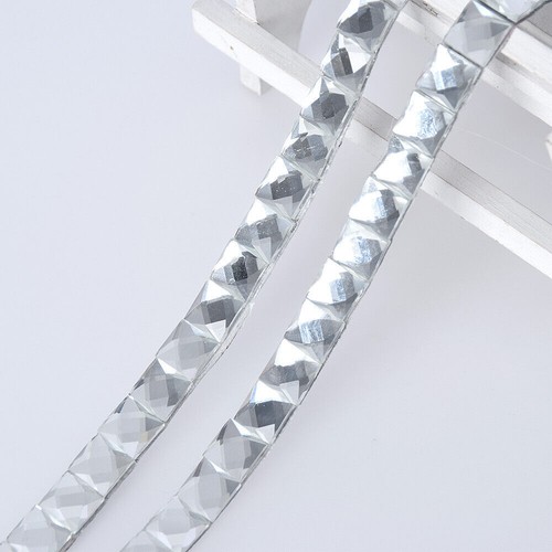 Glass mirror mosaic wall - glass,