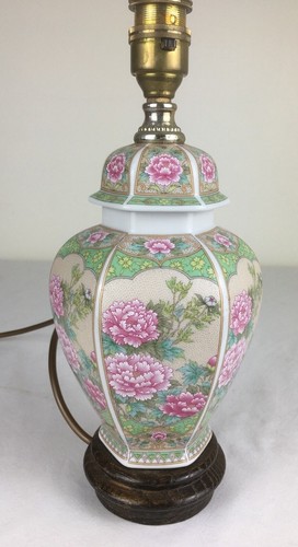 Lefton china table - china, lamp