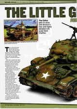 PPOT51 MODEL KIT FEATURE/REVIEW - BRONCO 1:35 US LIGHT TANK M24 CHAFFEE
