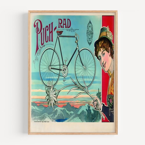 Puch rad bicycle - puch-rad, 1900