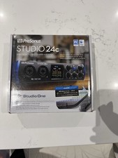 PreSonus Studio 24c - 2 Mic Pres - 2 Line Outs, USB-C Audio Interface 