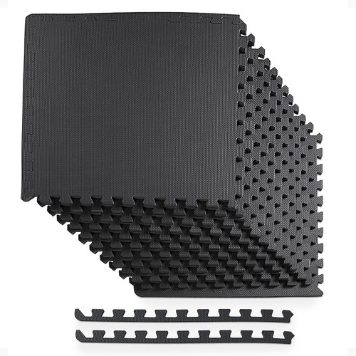 Puzzle exercise mat with - puzzle,