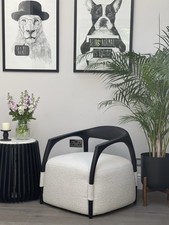 Modern Accent Chair, Solid