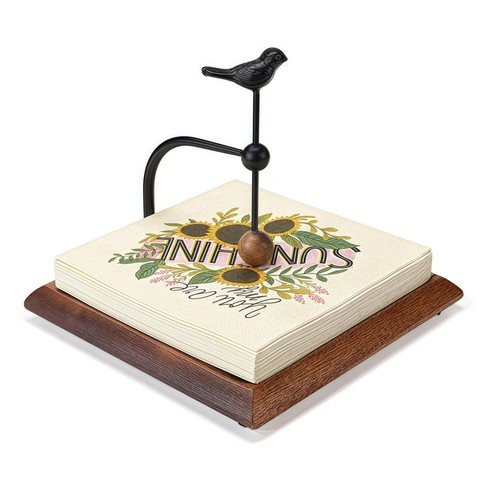 Bird napkin holder for table - holder,