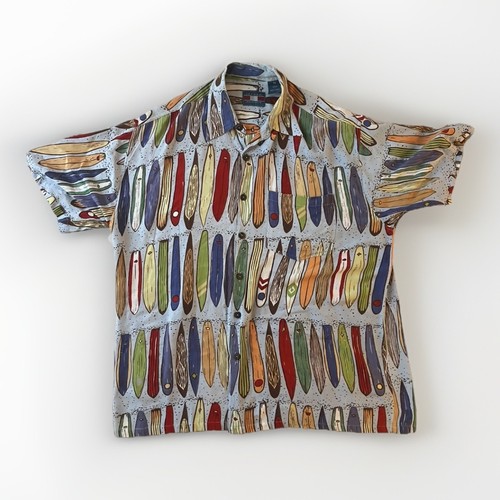 Jethro rayon surfboard shirt - jethro,
