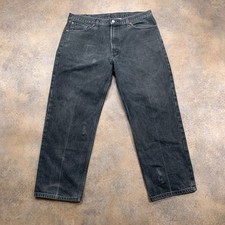 Vintage Levi's 505 Jeans Mens (38 Inch Waist) (29 Inch Leg) Regular Fit Grey