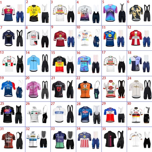 Men team cycling jersey - men's,