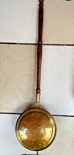 Antique copper brass bed - copper,
