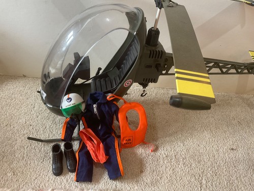 Action man vintage helicopter - vintage,