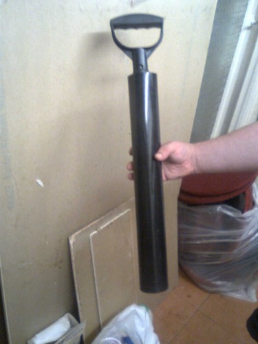 Gold panning sluice hand - gold,