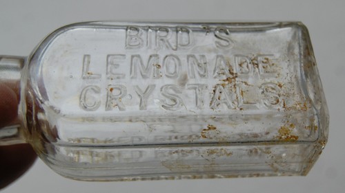 Vintage bottle bird - bottle, lemonade
