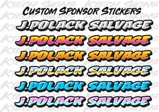 24 x Sponsor front Wing 1/12th