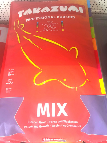 Takazumi mix koi food 10kg - mix,