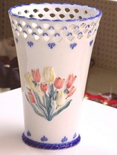 Handpainted Delft Blue Ceramic