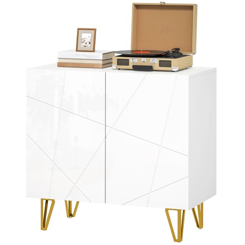 Homcom high gloss storage - homcom,