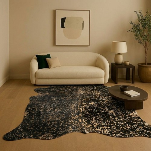 100 genuine cowhide rug - 100%,