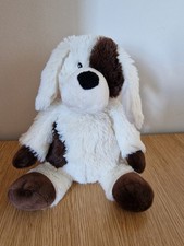 Sainsbury's Puppy Dog Warmie Hottie 12” Microwavable Plush Soft Toy Scented VGC