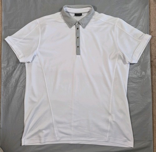 Galvin green button polo - green,